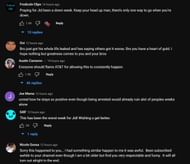 Fans react to the incident (Image via JiDionPremium/YouTube)